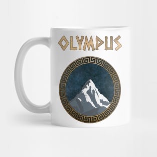 Olympus Ancient Greece Mount Olympus Greek Gods Symbol Mug